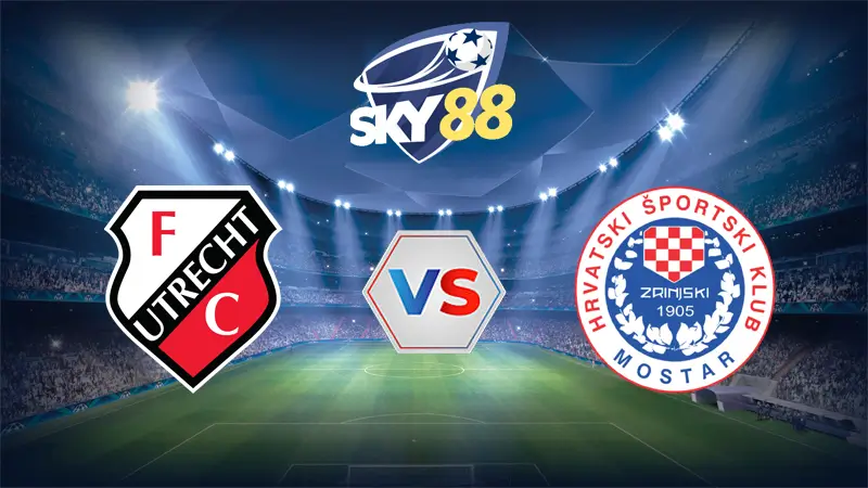 Dự đoán soi kèo FC Utrecht vs HSK Zrinjski Mostar 01h00 ngày 29/08/2025 – Vòng loại Europa League